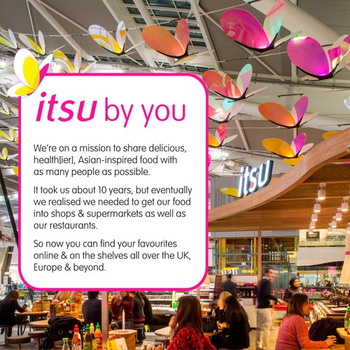 itsu satay style instant noodles & broth pot