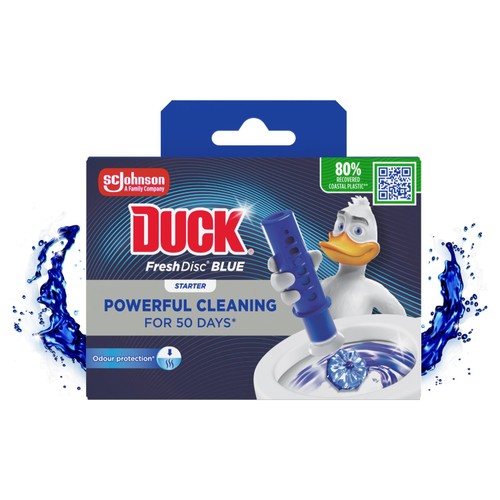 Duck Toilet Fresh Disc Holder Blue
