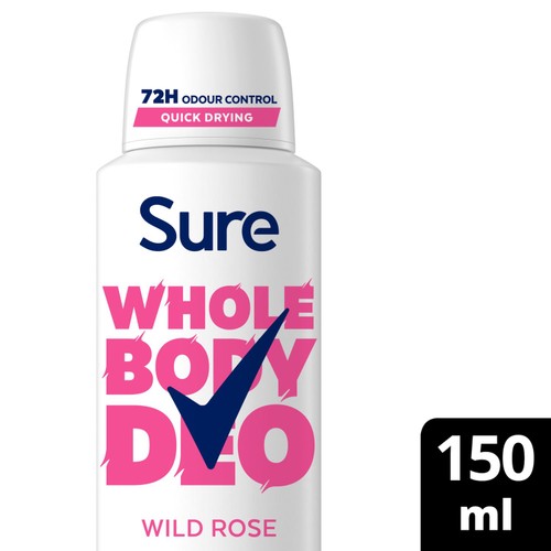 Sure Women Whole Body Wild Rose Deodorant
