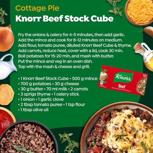 Knorr 8 Beef Stock Cubes