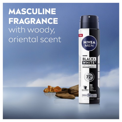 NIVEA MEN Black & White Original Anti-Perspirant Deodorant Spray