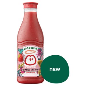 innocent Summer Crush Strawberry, Lime & Guava Juice Limited Edition