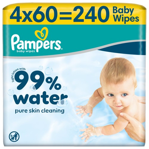 Pampers 99% Water Wipes