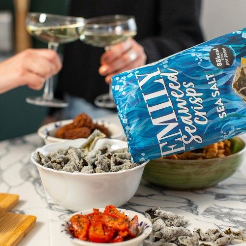 Emily Seaweed Crisps Sea Salt