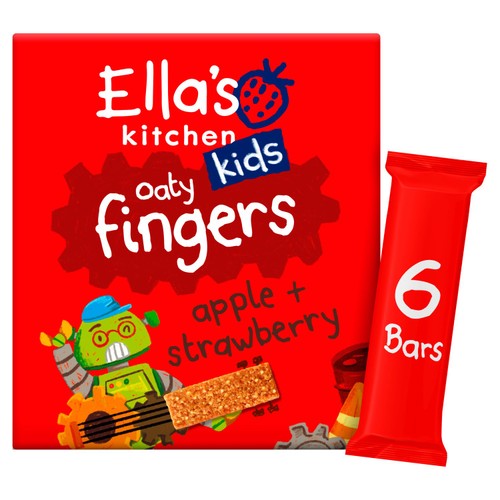 Ella's Kitchen Organic Oaty Bar Strawberry & Apple 3 years+