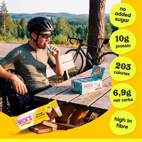 Nick's Protein Wafer Orange