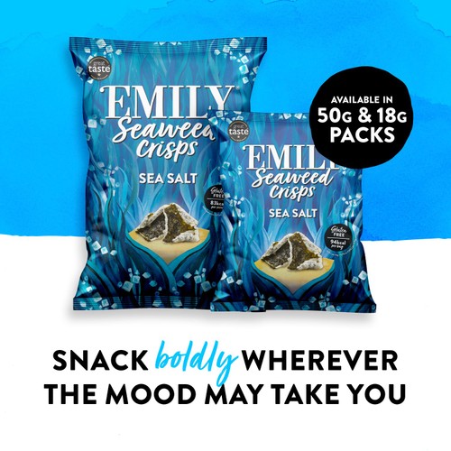 Emily Seaweed Crisps Sea Salt