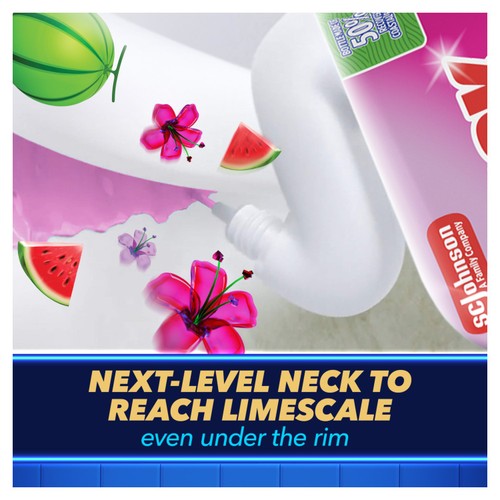 Duck Deep Action Gel Toilet Liquid Cleaner Watermelon Whirlwind