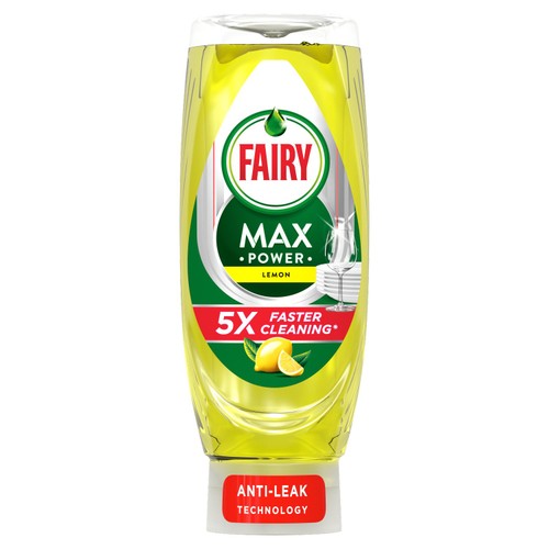Fairy MaxPower Washing Up Liquid Lemon
