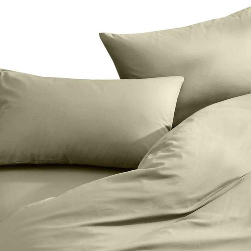 M&S Cotton Rich Pillowcases, Soft Green