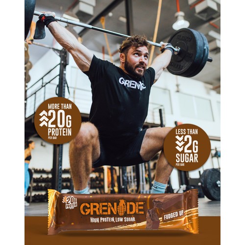 Grenade Fudged Up Protein Bar