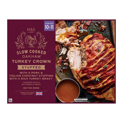 M&S Oakham Slow Cooked Turkey Crown