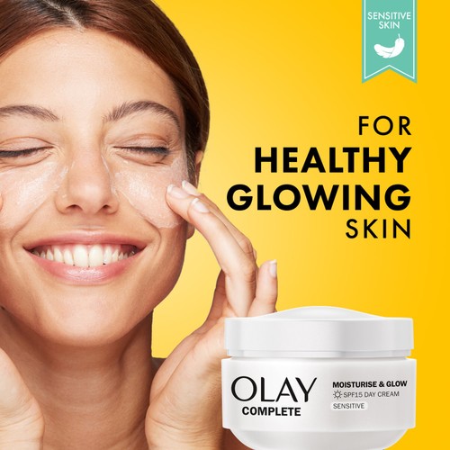 Olay Essentials Complete Care Moisturiser UV Cream Sensitive SPF 15