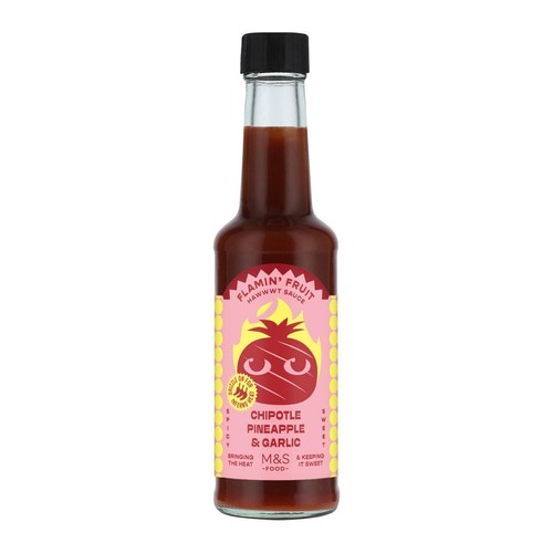 M&S Chipotle, Pineapple & Garlic Hawwwt Sauce