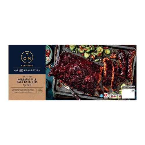 M&S Collection Korean-Style Baby Back Ribs by Tom