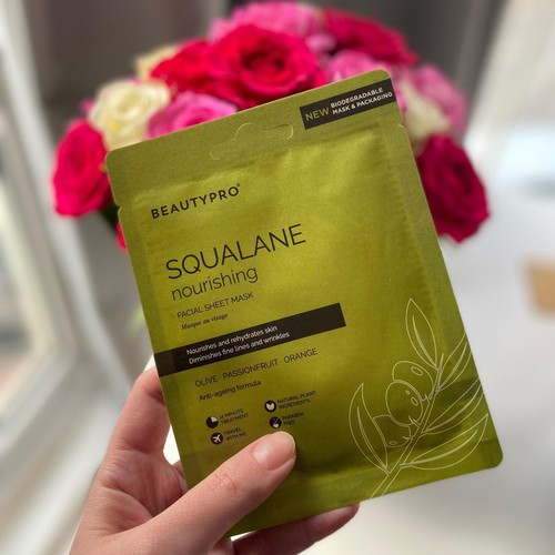 BeautyPro SQUALANE Nourishing Face Sheet Mask