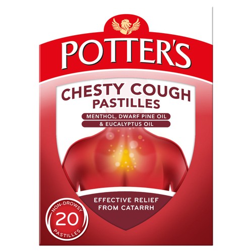 Potters Chesty Cough Pastilles