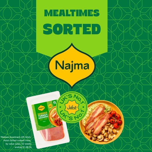 Najma Sliced Turkey Rashers