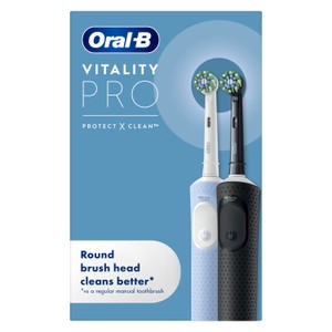 Oral-B Vitality PRO Black & Blue (Duo Pack)