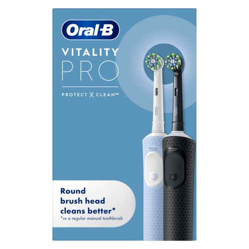Oral-B Vitality PRO Black & Blue (Duo Pack)