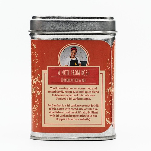 Hop & Roll Sri Lankan Coconut Sambol Spice Kit