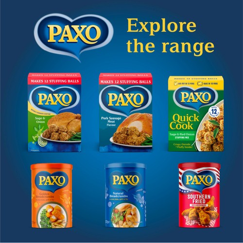 Paxo Gluten Free Sage & Onion Stuffing Mix