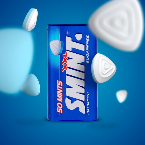 Smint Peppermint Sugar Free Mints 
