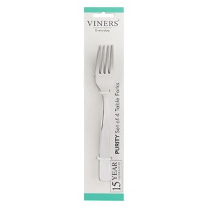 Viners Everyday Purity 4 Piece Table Fork Set