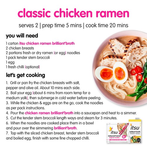 itsu restaurant ramen original noodles