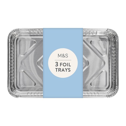 M&S 3 Foil Baking Trays