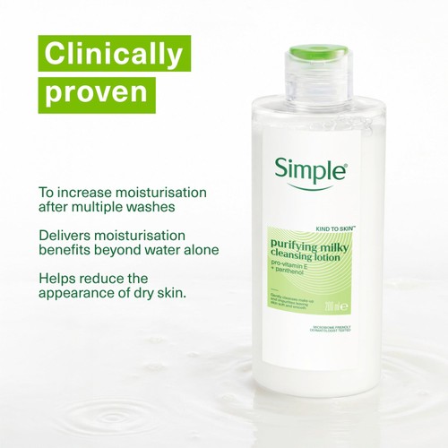Simple Kind To Skin Purifying Cleansing Lotion
