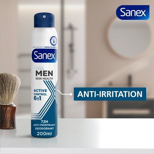 Sanex Men Active Control Antiperspirant Spray Deodorant