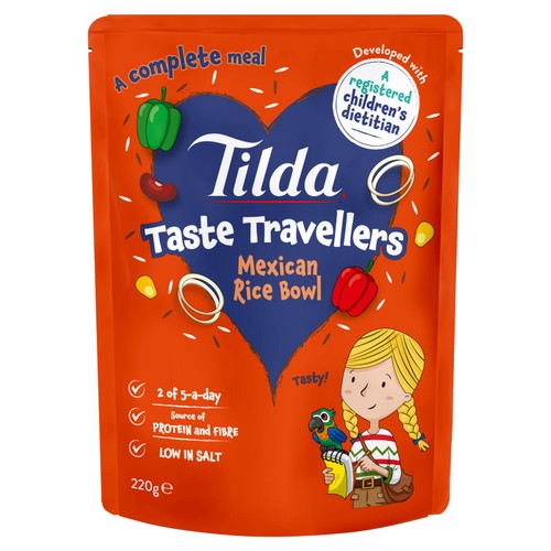Tilda Kids Taste Travellers Mexican Rice Bowl