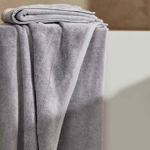 M&S Collection Ultimate Turkish Cotton Face Towels, Silver Grey, 2 Pack