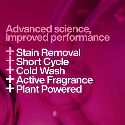 INEOS Non Bio Laundry Liquid Detergent Rhubarb + Pomegranate 33 Washes 