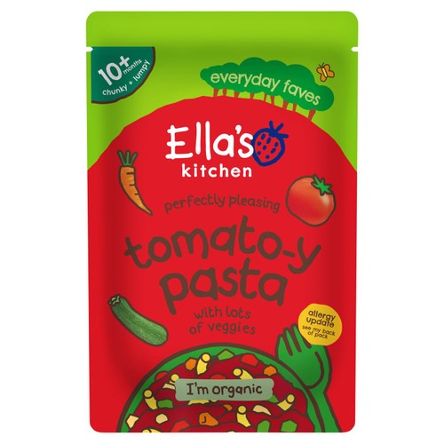 Ella's Kitchen Tomato-y Pasta Baby Food Pouch 10+ Months