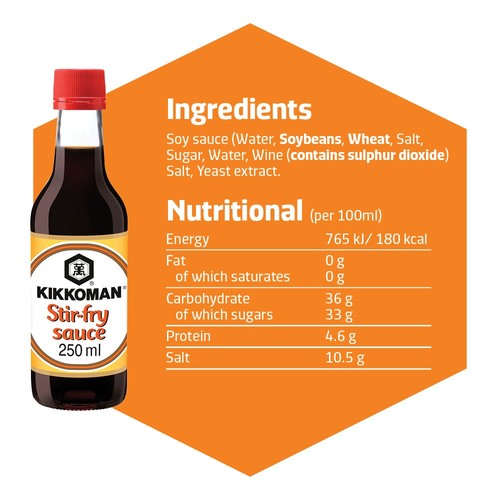 Kikkoman Sweet & Savoury Japanese Stir Fry Sauce