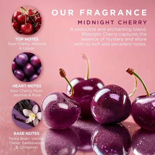 Baylis & Harding Wild Cherry & Vanilla Velvet Washbag Gift