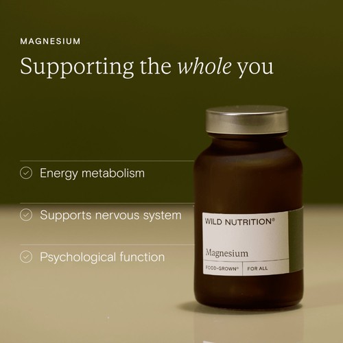 Wild Nutrition Food-Grown Magnesium