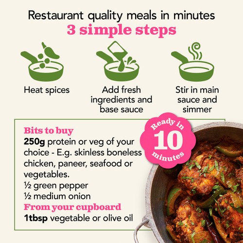 The Spice Tailor Balti Indian Curry Sauce Kit