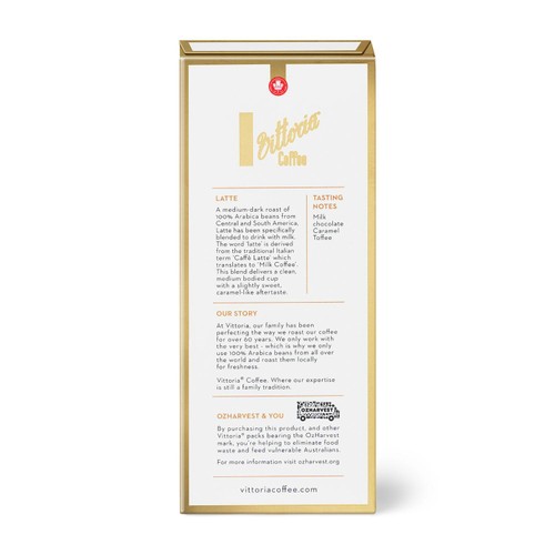 Vittoria Latte Aluminium Nespresso Compatible Capsules