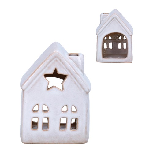 Ceramic Nite Lite White House 
