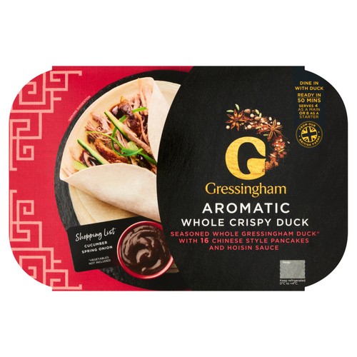 Gressingham Whole Aromatic Crispy Duck Pancakes Ocado Gressingham Whole Aromatic Crispy Duck Pancakes Ocado
