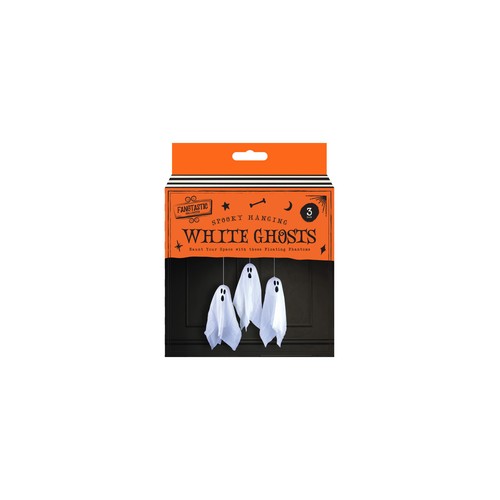 Halloween White Hanging Ghost Decorations