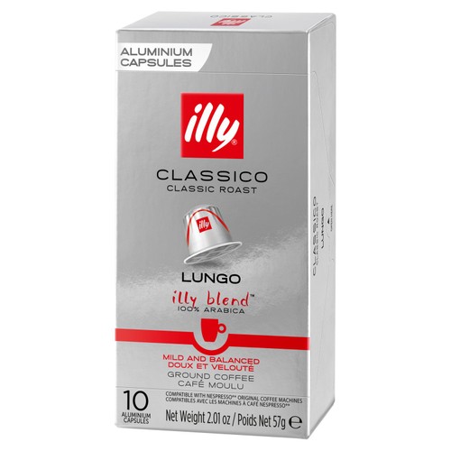 Illy Compatible Capsules Lungo