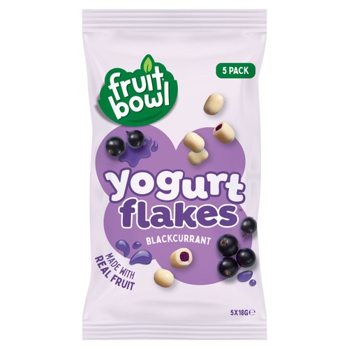 Fruit Bowl Blackcurrant Yogurt Flakes