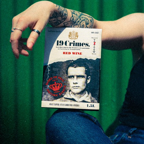 19 Crimes Red Wine Bag in Box
