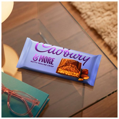 Cadbury Dairy Milk & More Nutty Praline Crisp