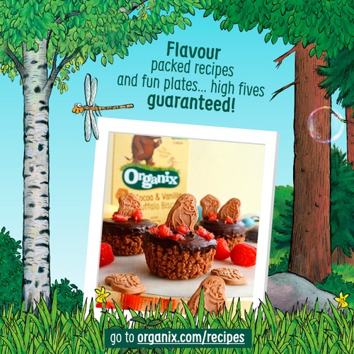 Organix Gruffalo Biscuits Toddler Snack Multipack 12+ Months