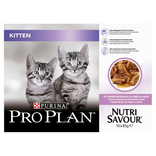 Pro Plan Nutrisavour Kitten Wet Food With Turkey